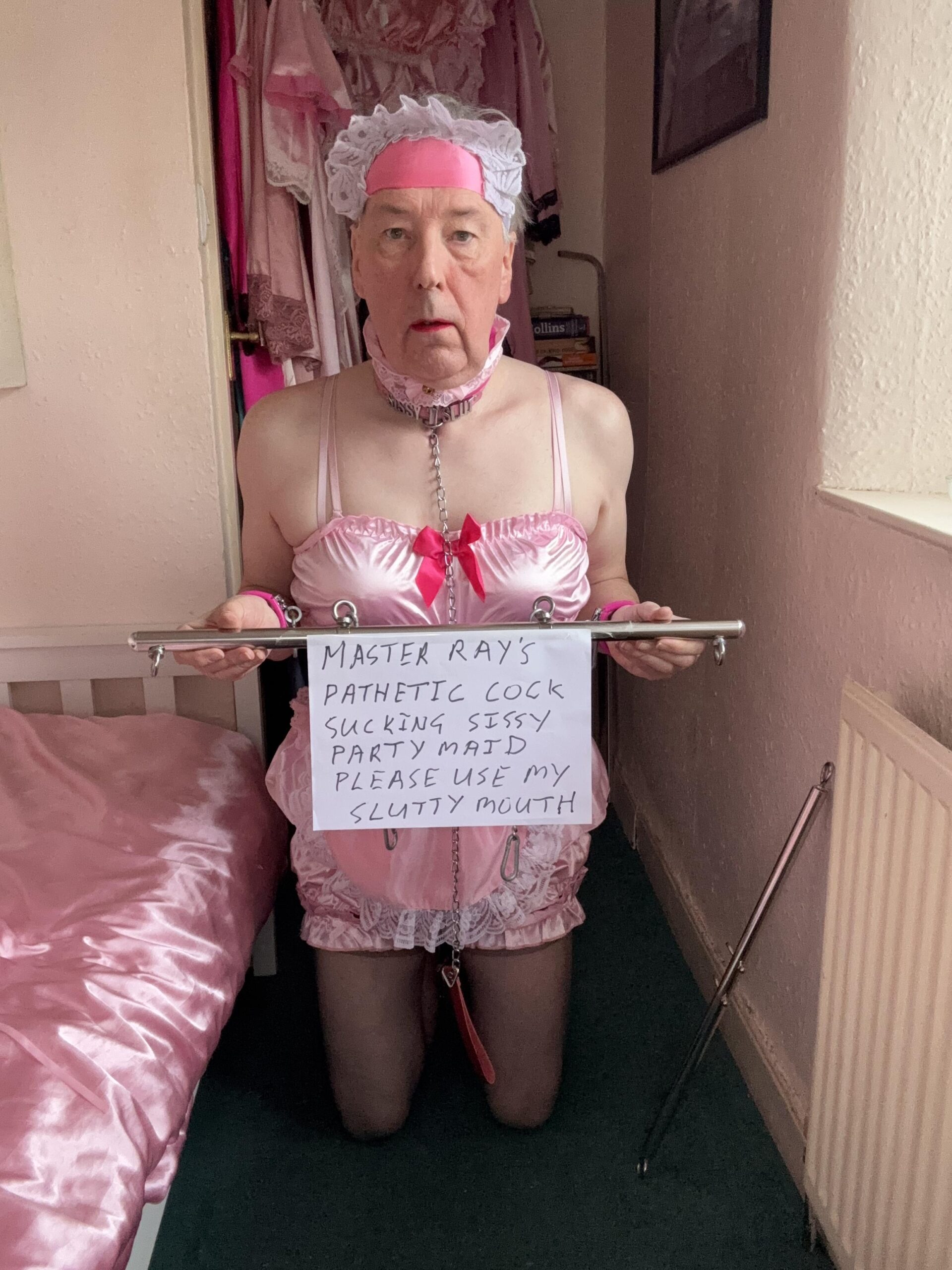 Sissy sl*t Joanna – Master Ray’s Sissy Party Toy