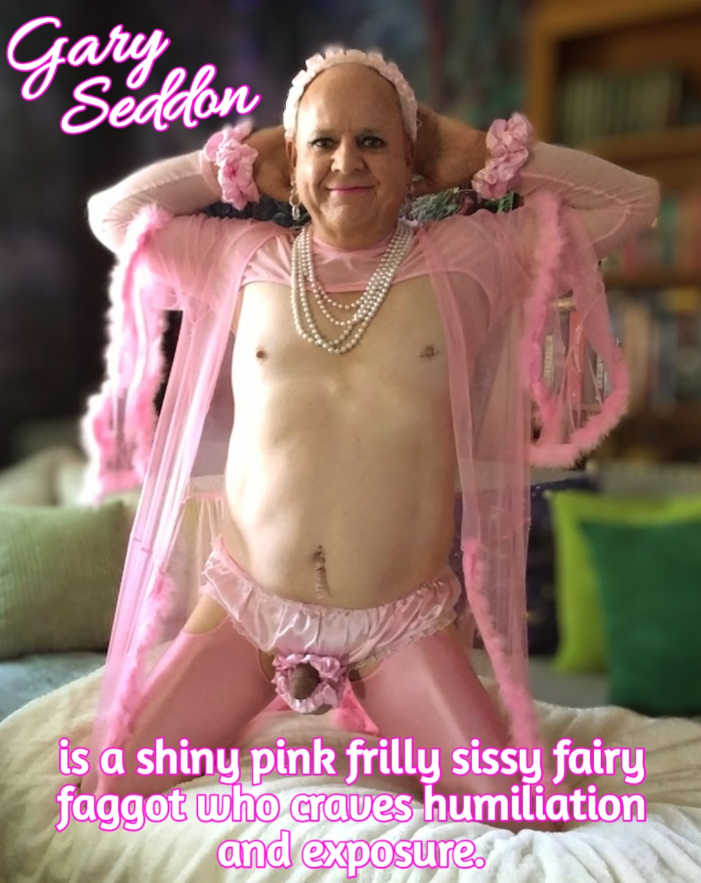 Expose Frilly Sissy Gary Seddon