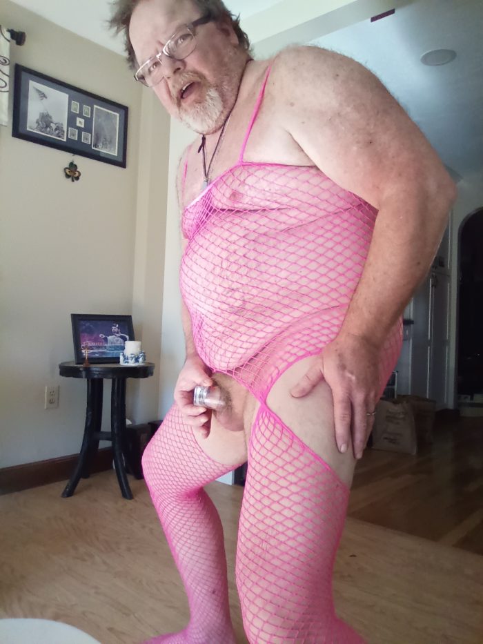 Pretty in pink with my tiny clit