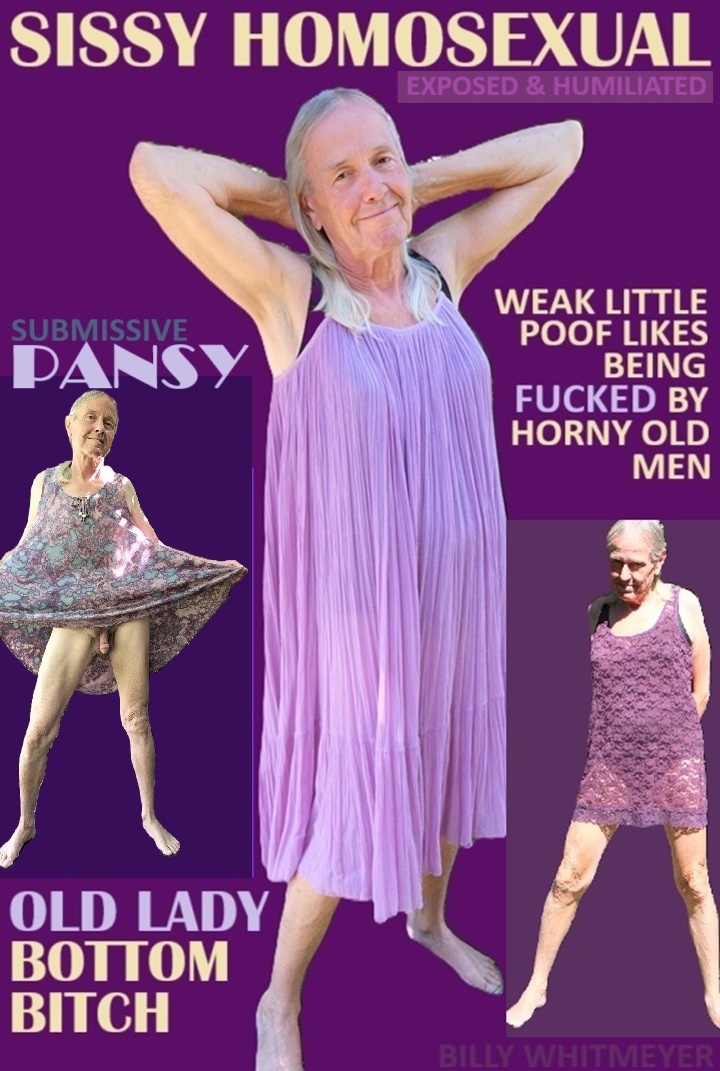 Submissive Old Lady Sissy