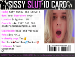 Katy Minou exposed – aka Steve Smith