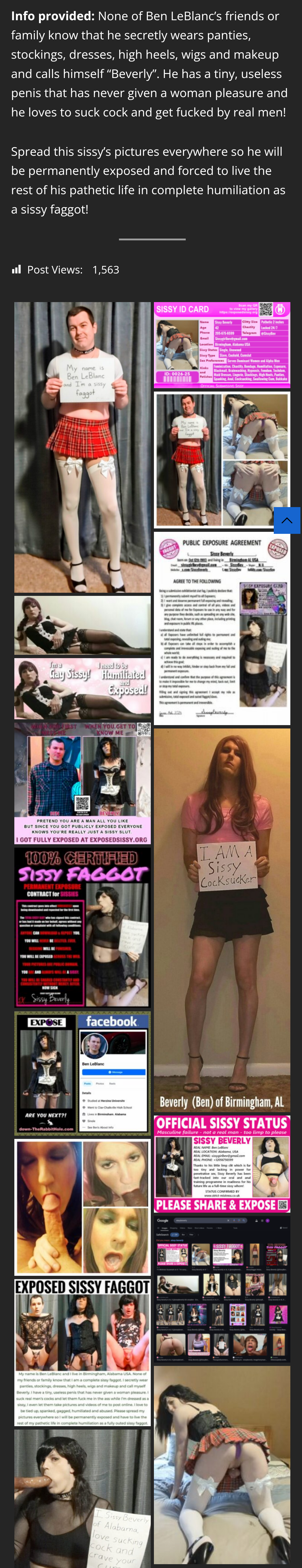 Permanent Exposure for Sissy Beverly