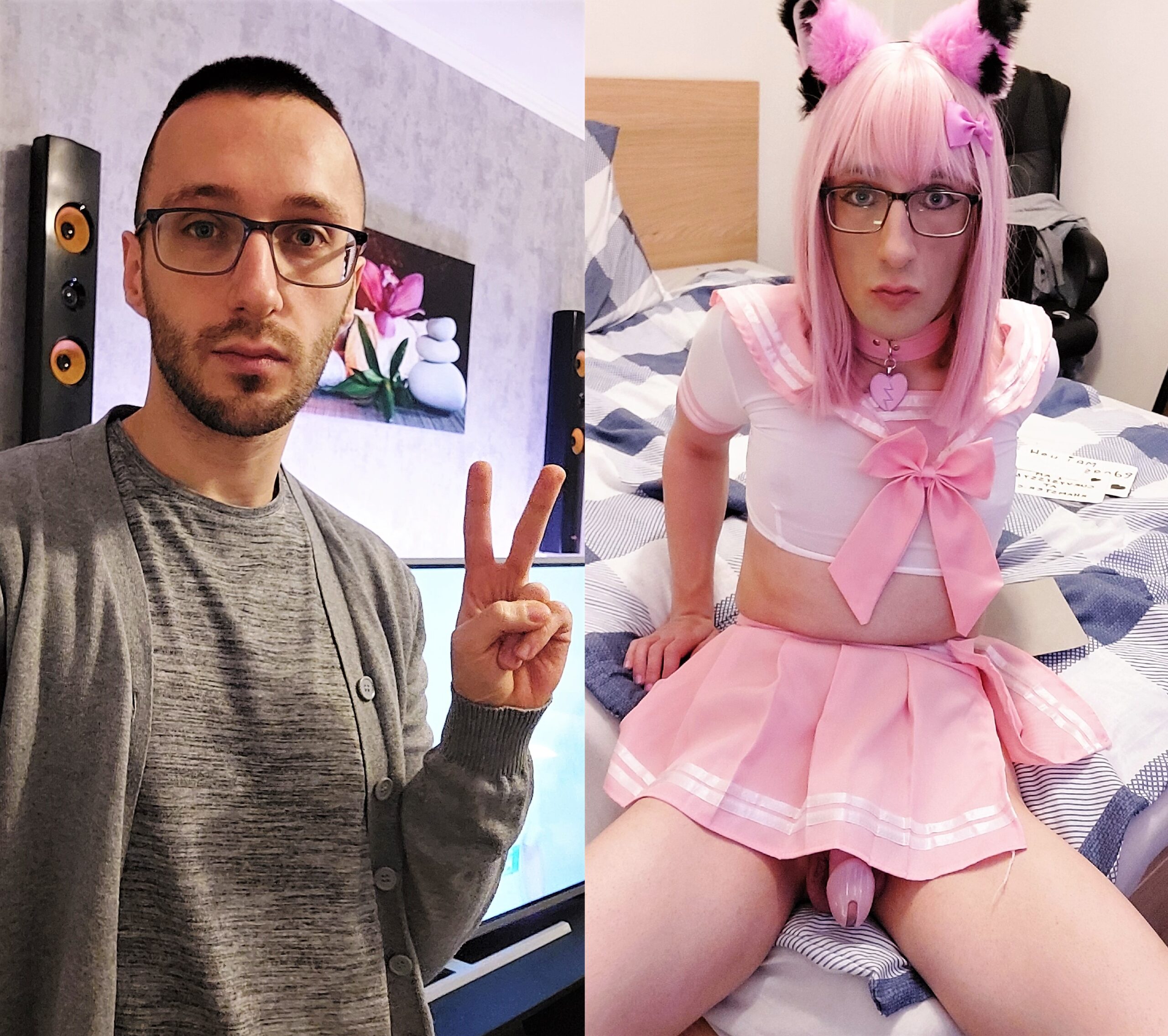 Sissy Jaymie Pink Schoolgurl