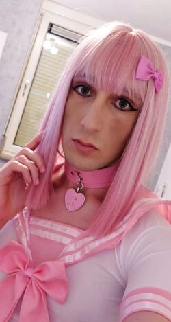Sissy Jaymie Pink Schoolgurl