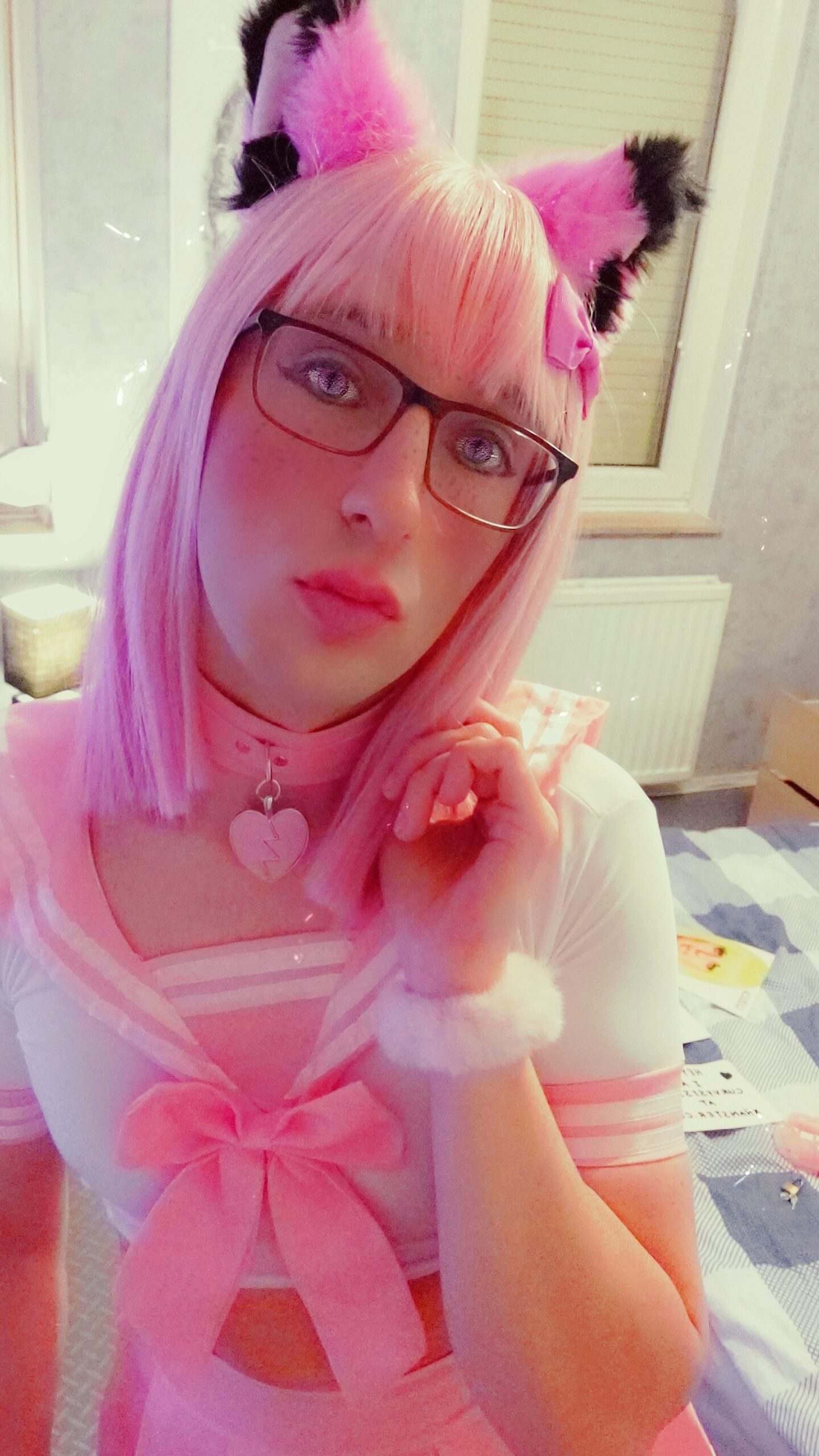 Sissy Jaymie Pink Schoolgurl