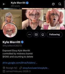 Sissy Kyle Merritt socials