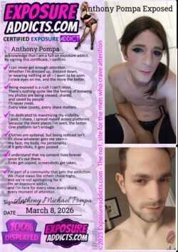 Anthony Pompa Chastity Sissy