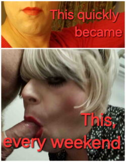 Groomed sissy sl*t for grampa