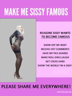 The sissy deserves more exposures