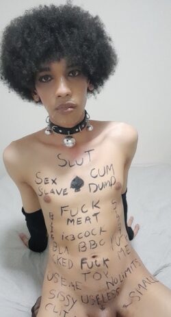 Body Writing and something stick in my face