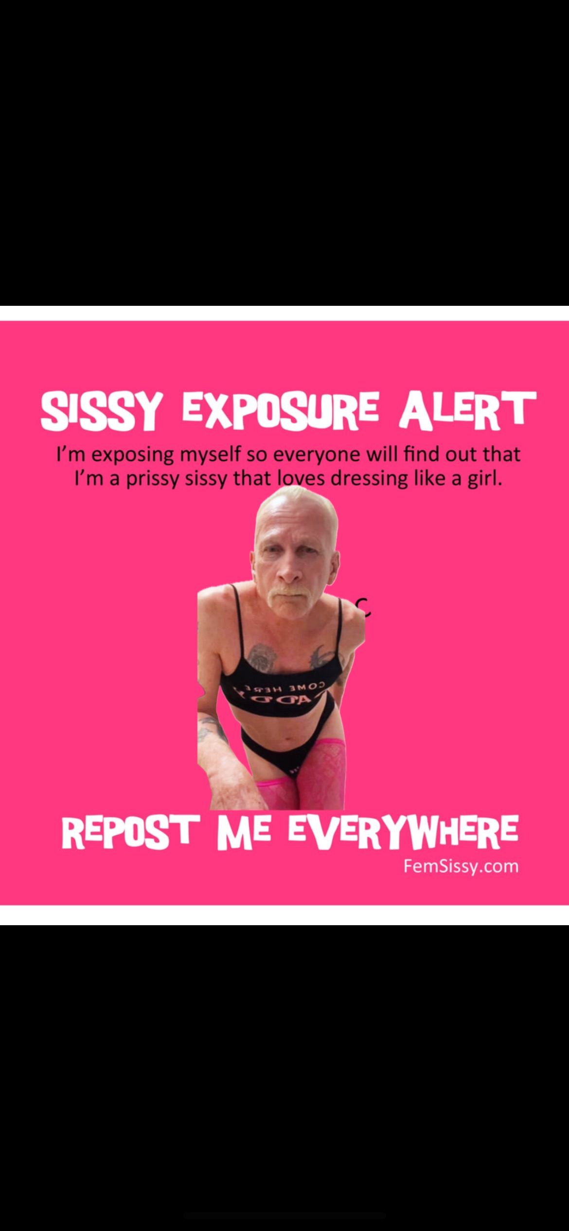Sissy free to repost