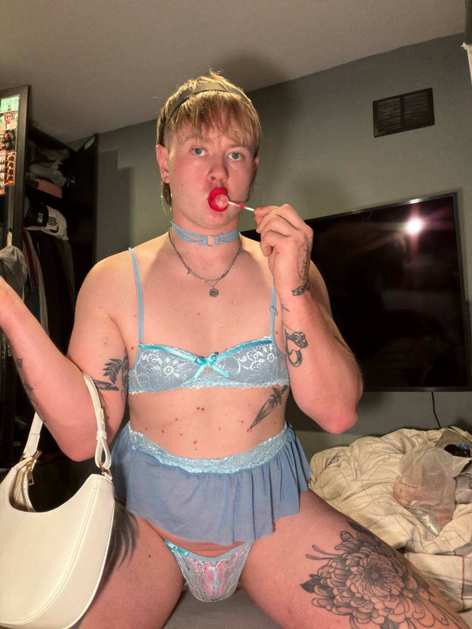 Sissy Barbie doll bimbo😍💖