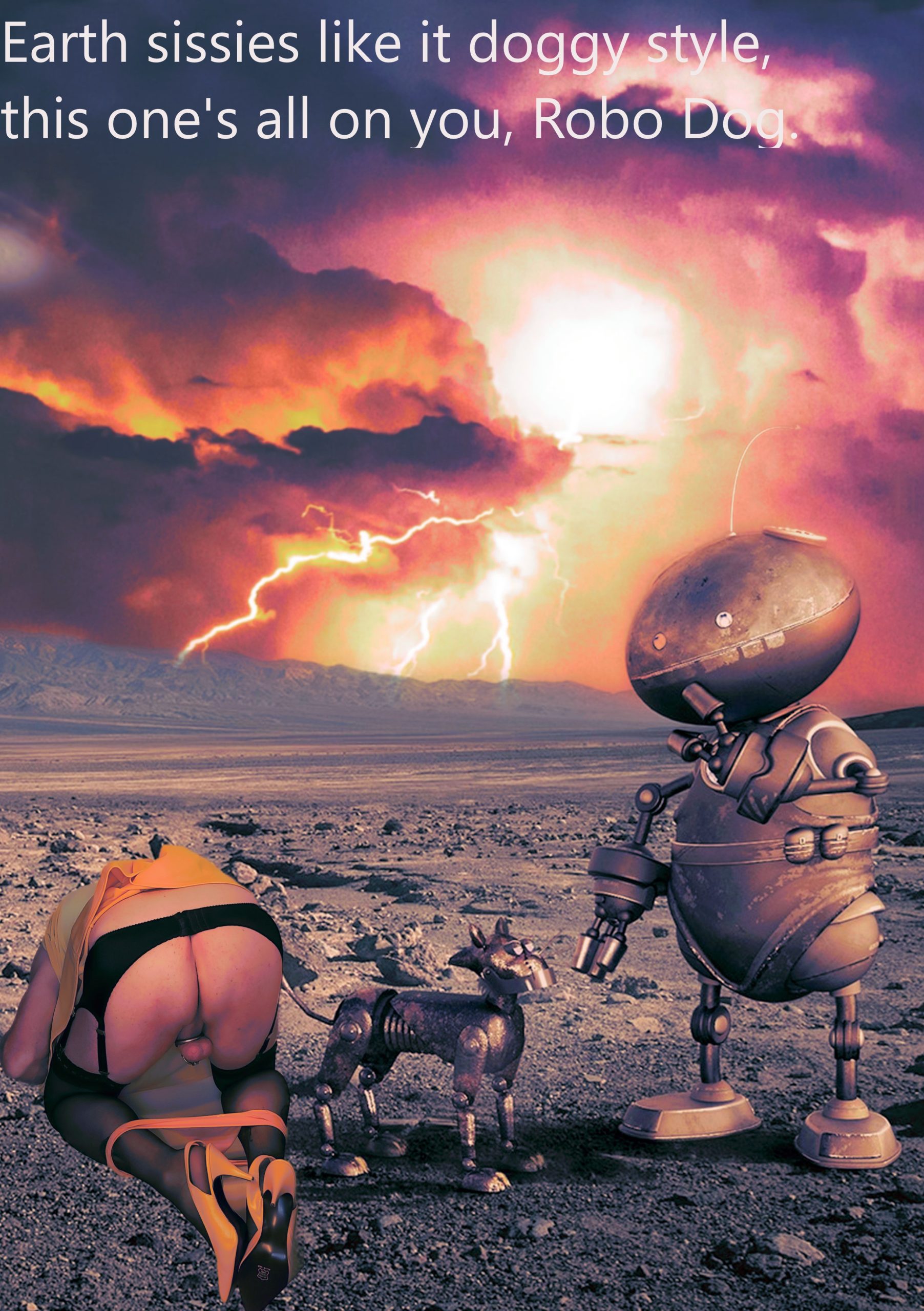 Sissy Denise has close encounter