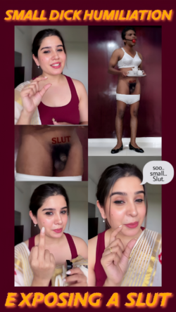 Download small dick humiliation template and add yours