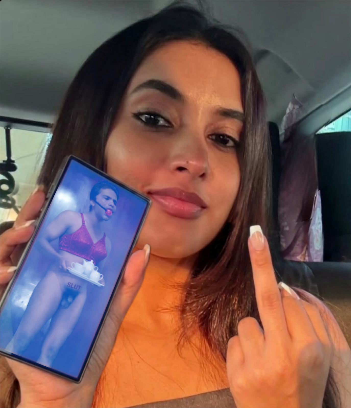 Expose this tiny dick loser