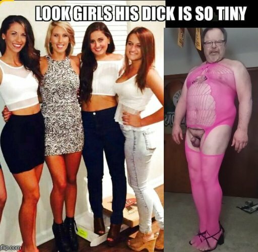 Andy Bear tiny cock loser