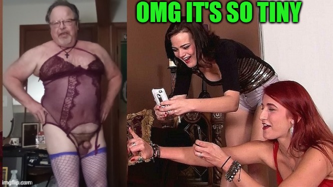 Andy Bear tiny cock loser