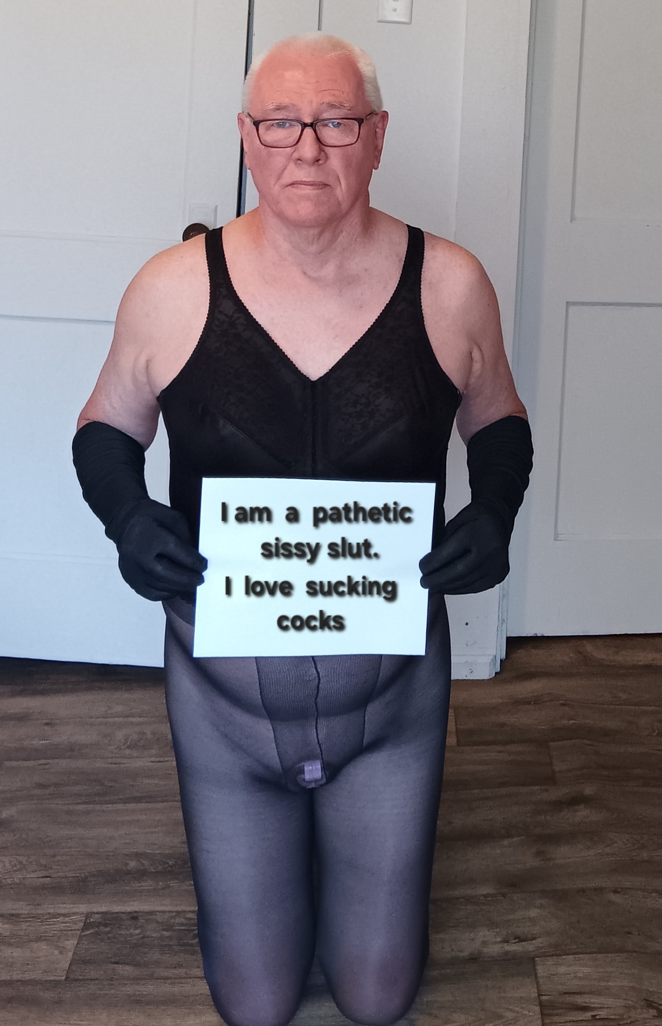 Pathetic submissive sissy f*ggot