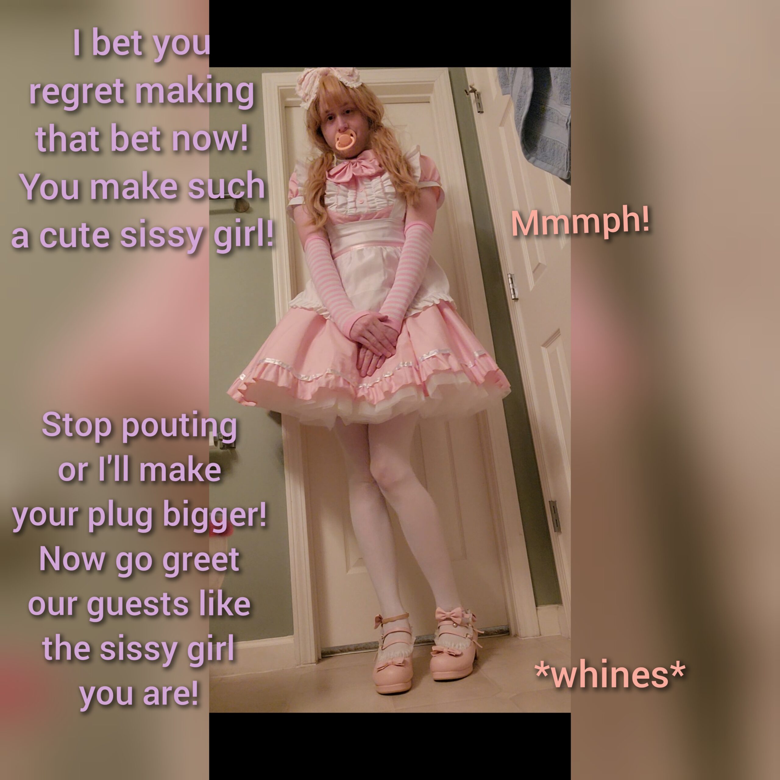Diaper sissy for life