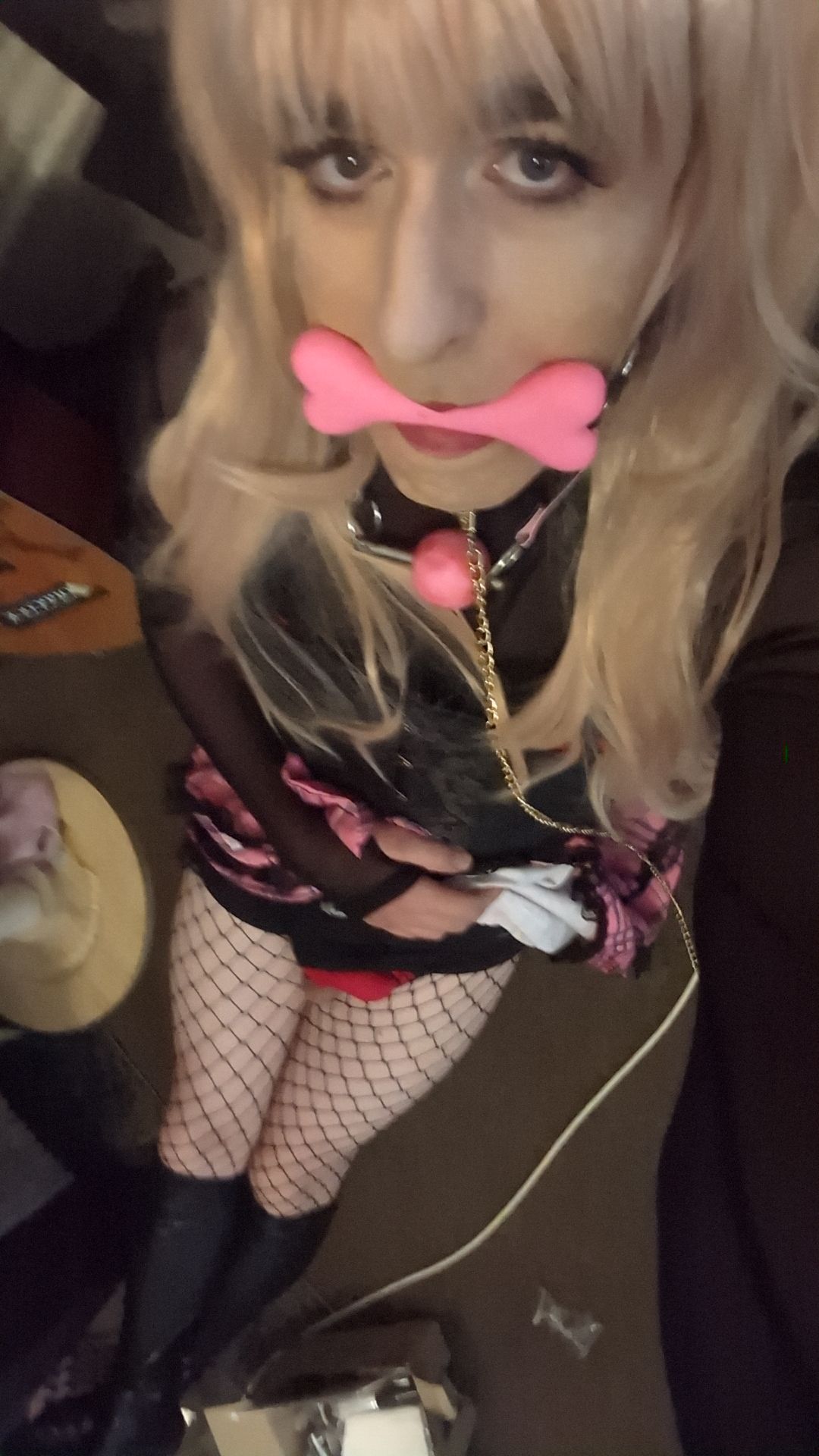 ~ Sissy Sammy , gagged and exposed !