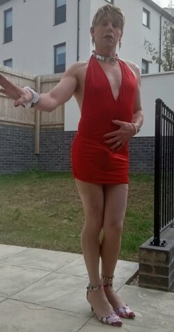 Sissy is horny and desperate to serve REAL men.  No limits no safe word