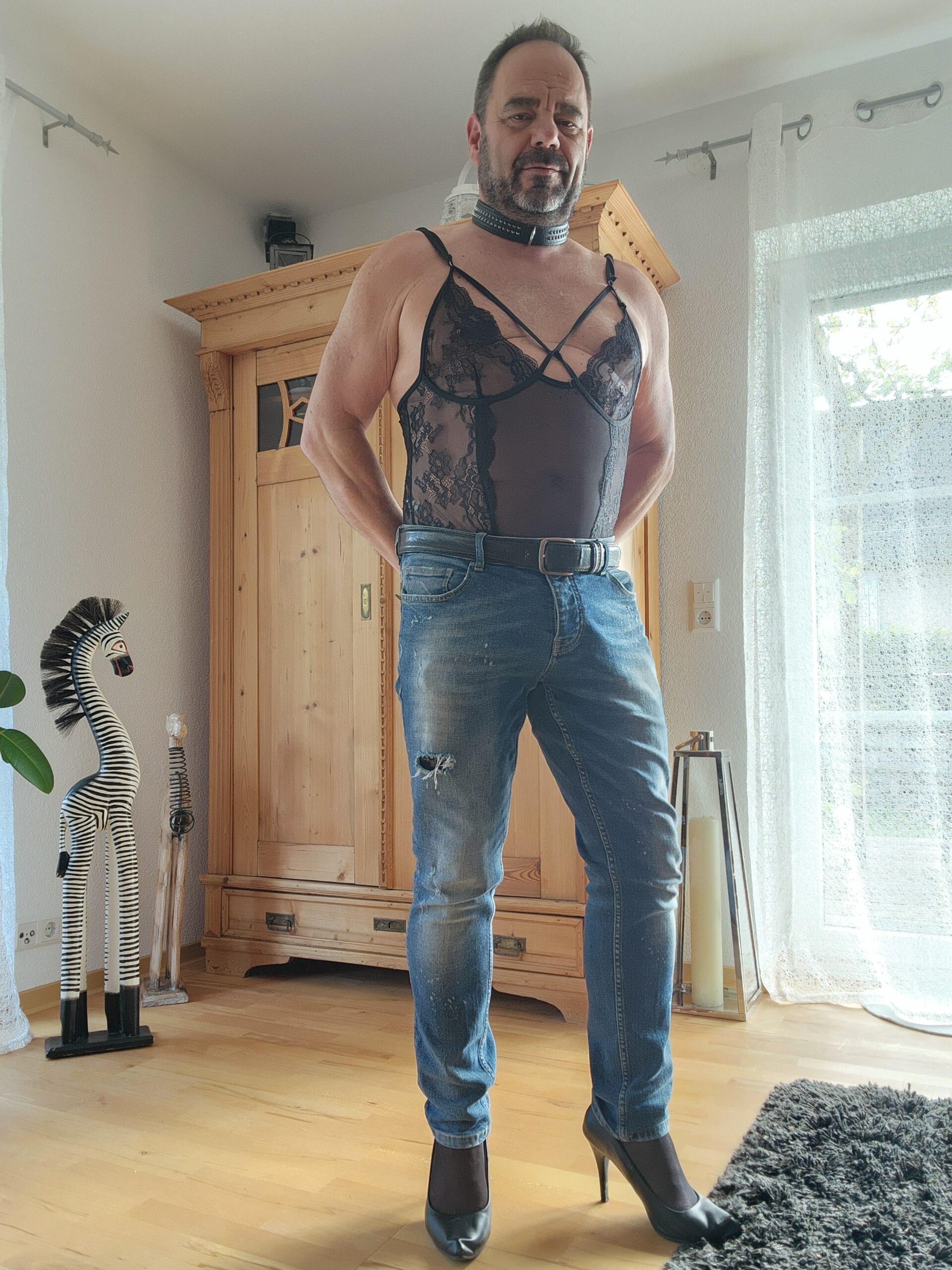 Sissy prepared for gay cinema