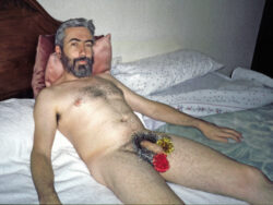 Tulio waiting for the party.
