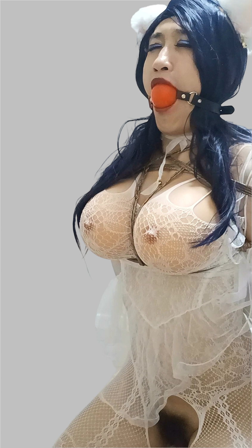 Sissy sl*t in bondage