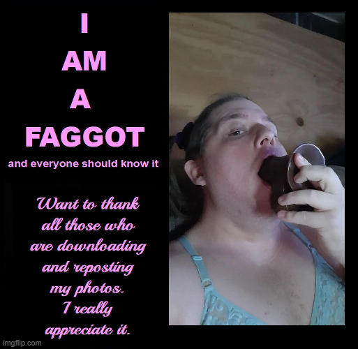 Sissy f*ggot Adriana Swallows