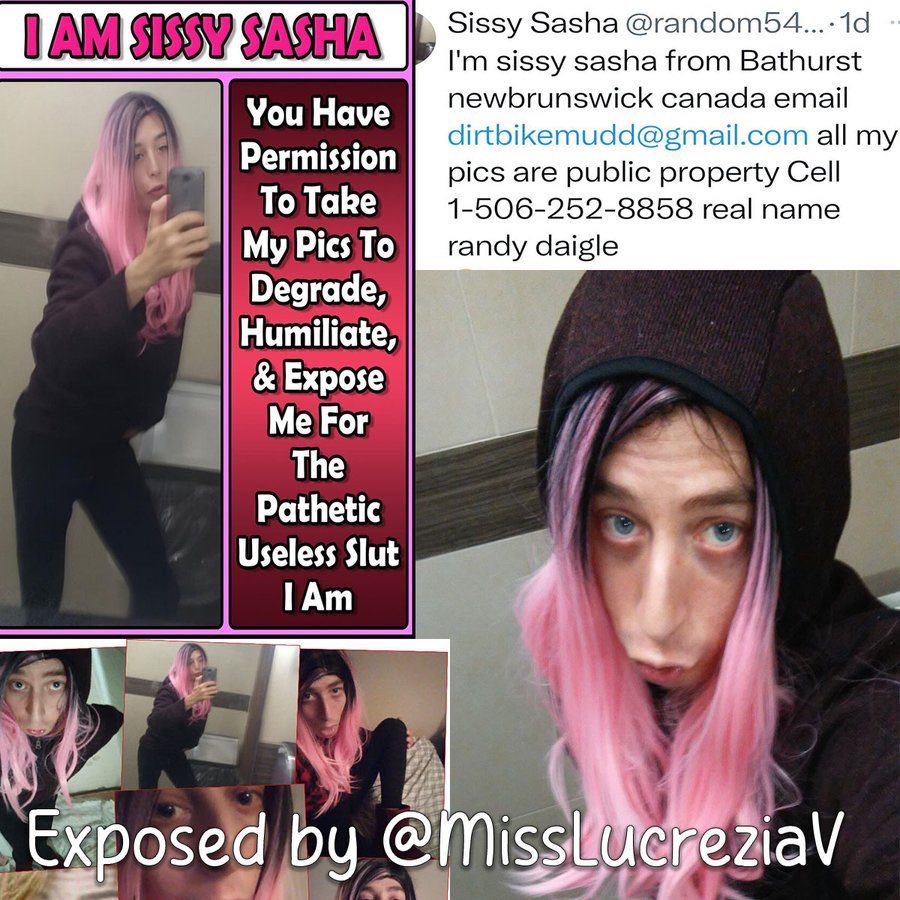 Sissy Sasha exposed