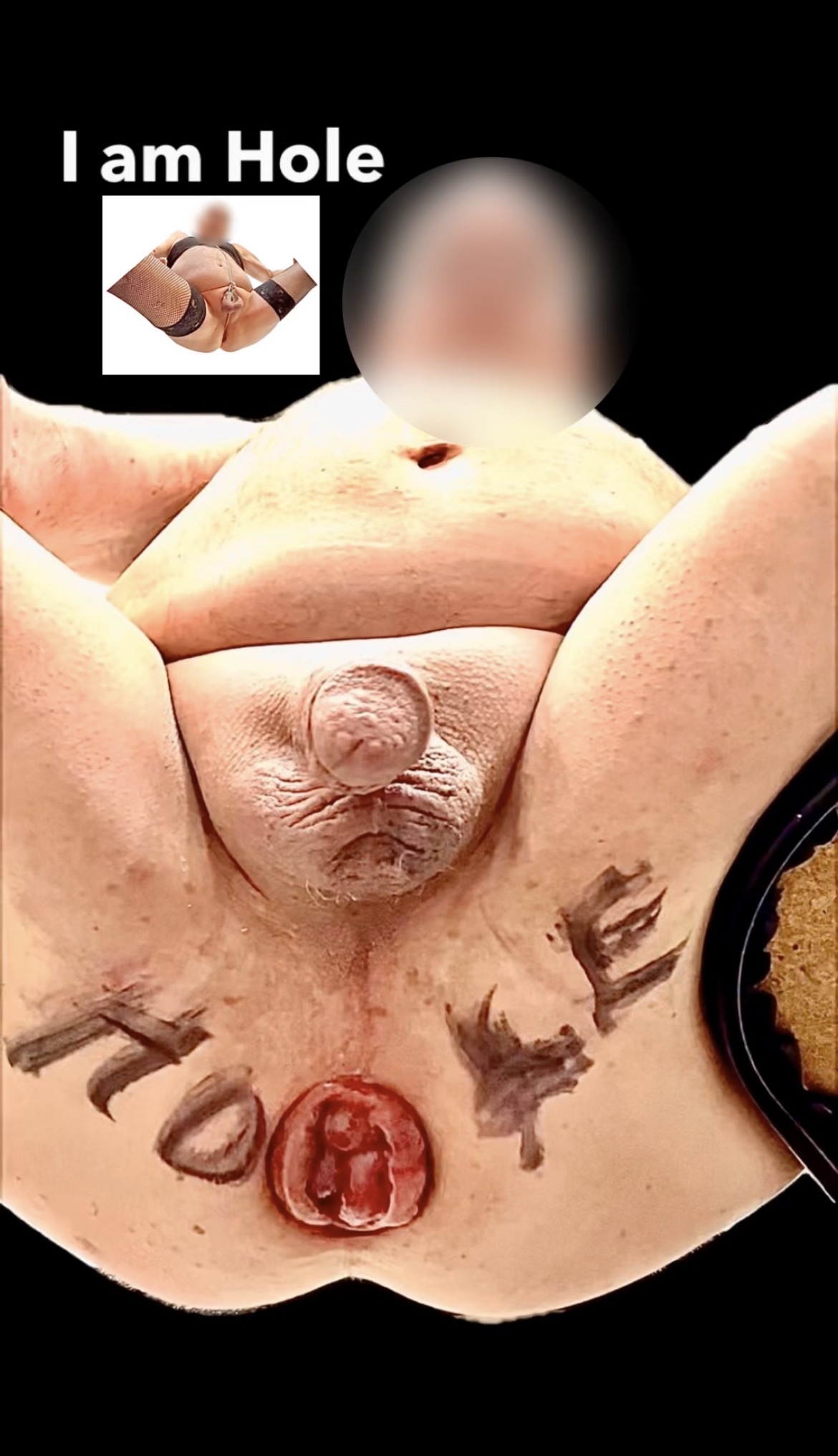 I am “Hole”.  Property of Master Davy.