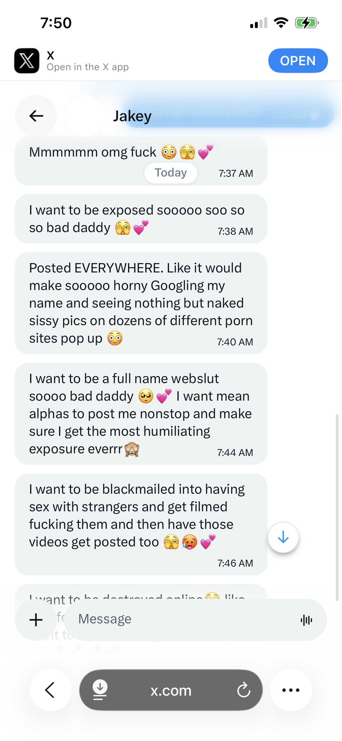 Sissy slut exposed for life