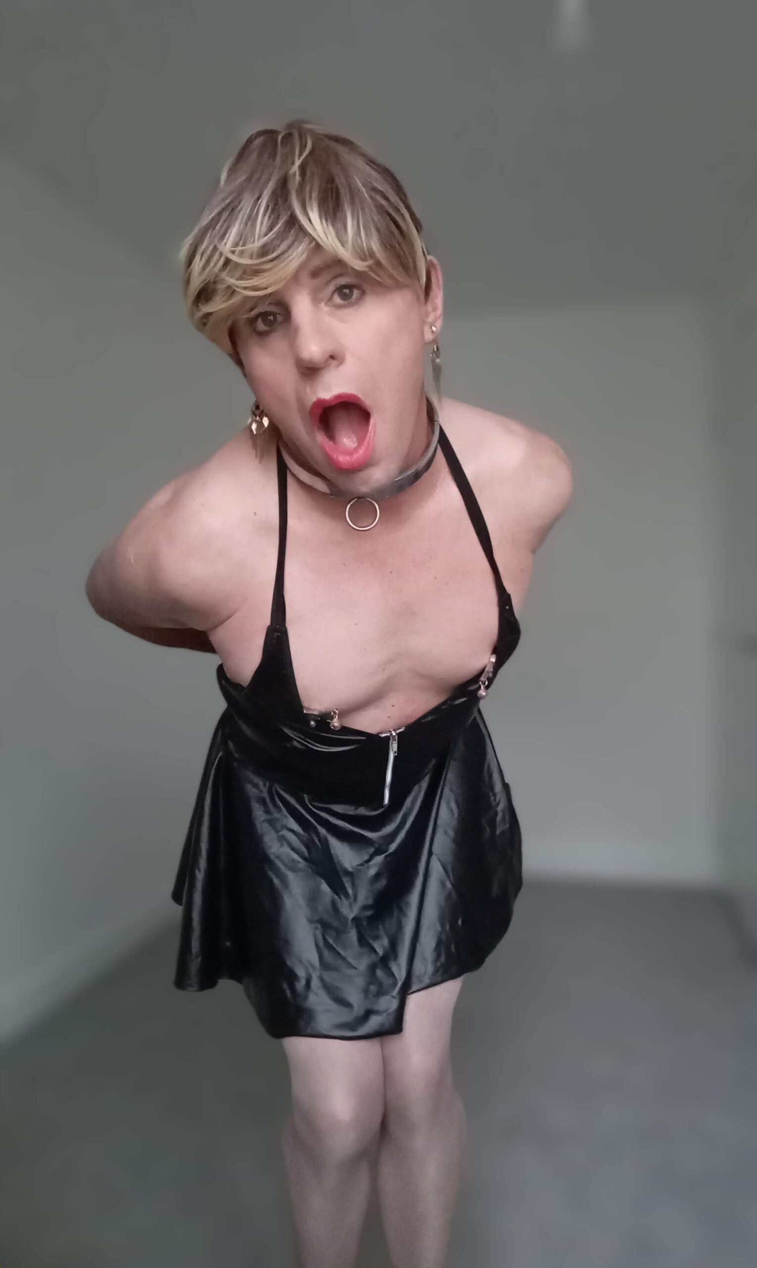 Sissy is horny and desperate to serve REAL men.  No limits no safe word