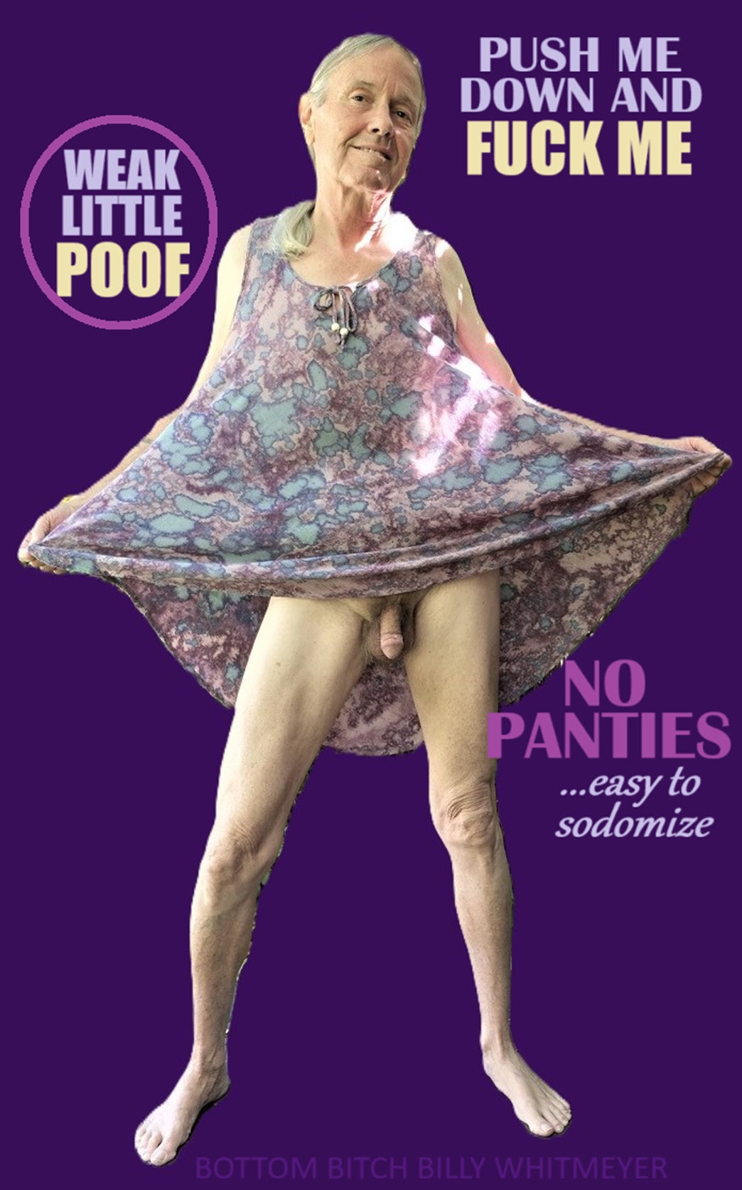 Billy Loves Being a Pansy