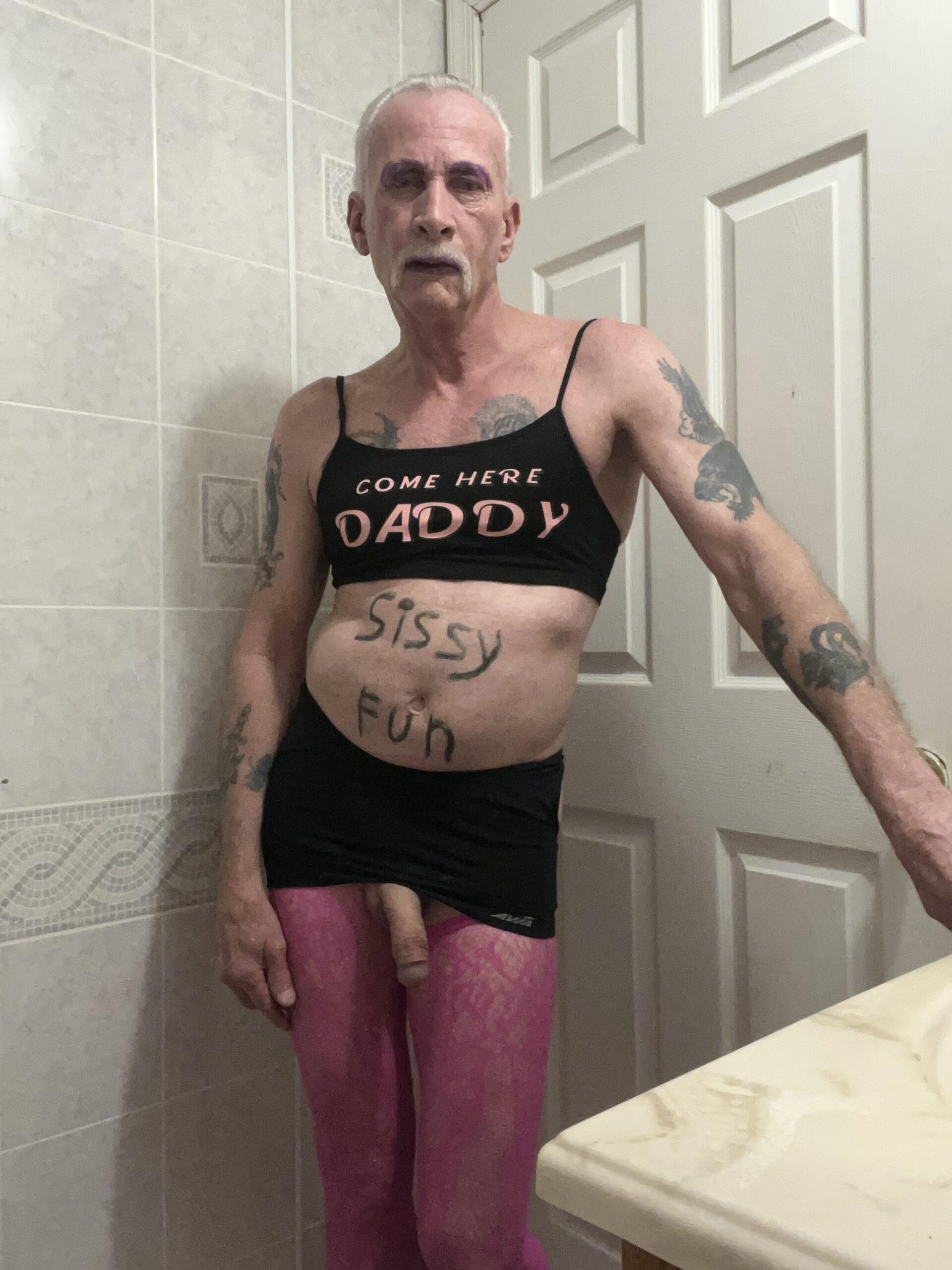 Public sissy exposed