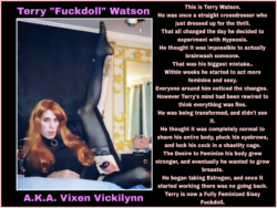 Permanently Exposed Sissy Fuckdoll Terry Watson