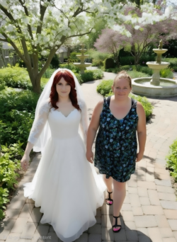 Sissy danielle and her bridesmaid