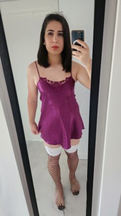 SissyCrossCanan fishnet