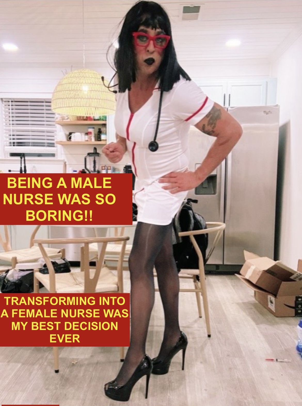 Feminizing myself into Katie