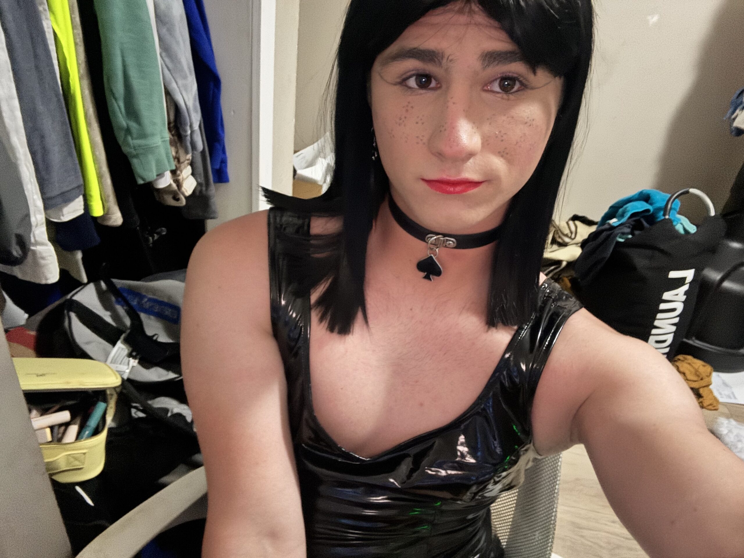 Cute dumb sissy craving exposure