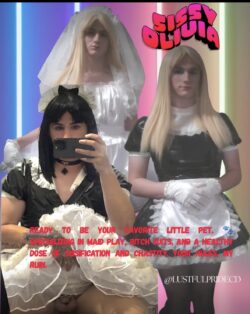 Cute dumb sissy craving exposure