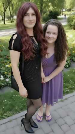 Sissy danielle and Sissy amanda looking for maximum exposure