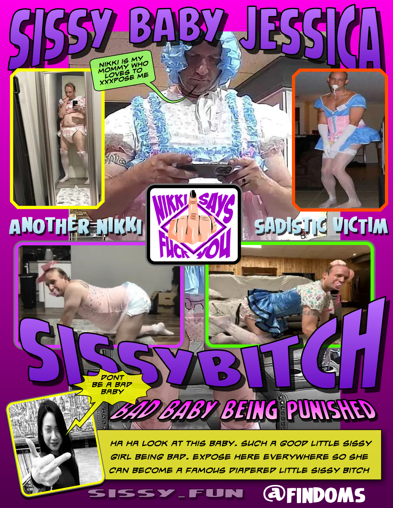 JAMES TORREY EXPOSED SISSY BABY JESSICA