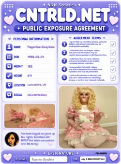 Sissy exposure