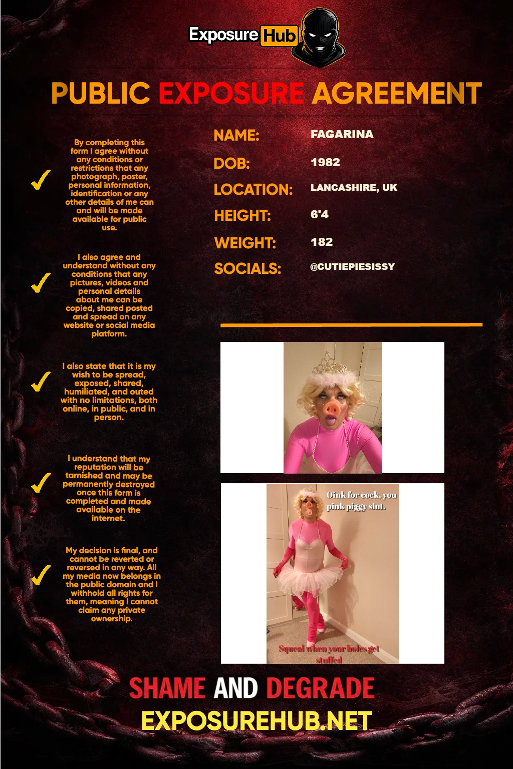 Sissy exposure