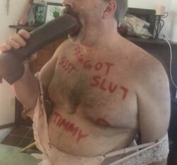 im a stupid sissy f*ggot