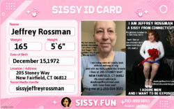 Jeffrey Rossman from New Fairfield, CT comes out as a boy loving sissy f*g.