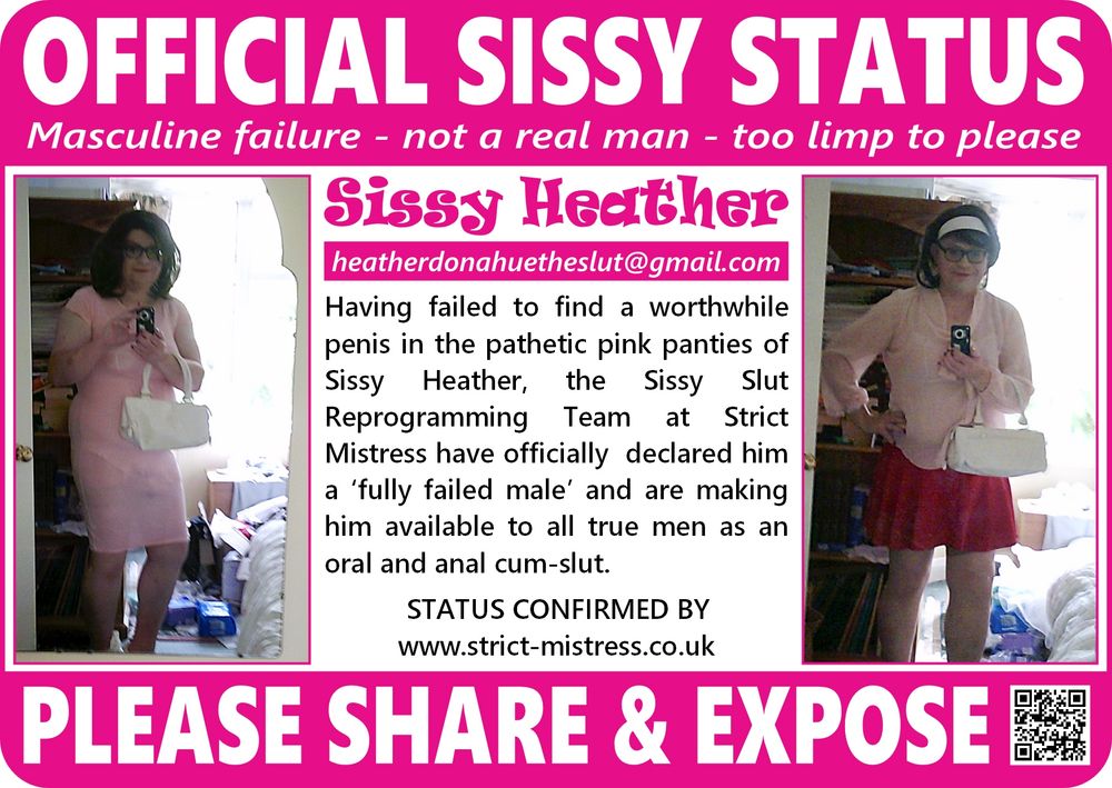 @HDonahue40701 – Sissy Heather exposure cards, new and old