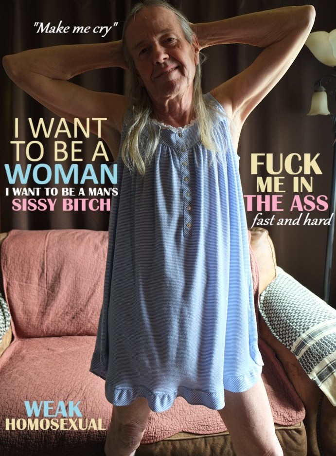 Humiliated Old Sissy