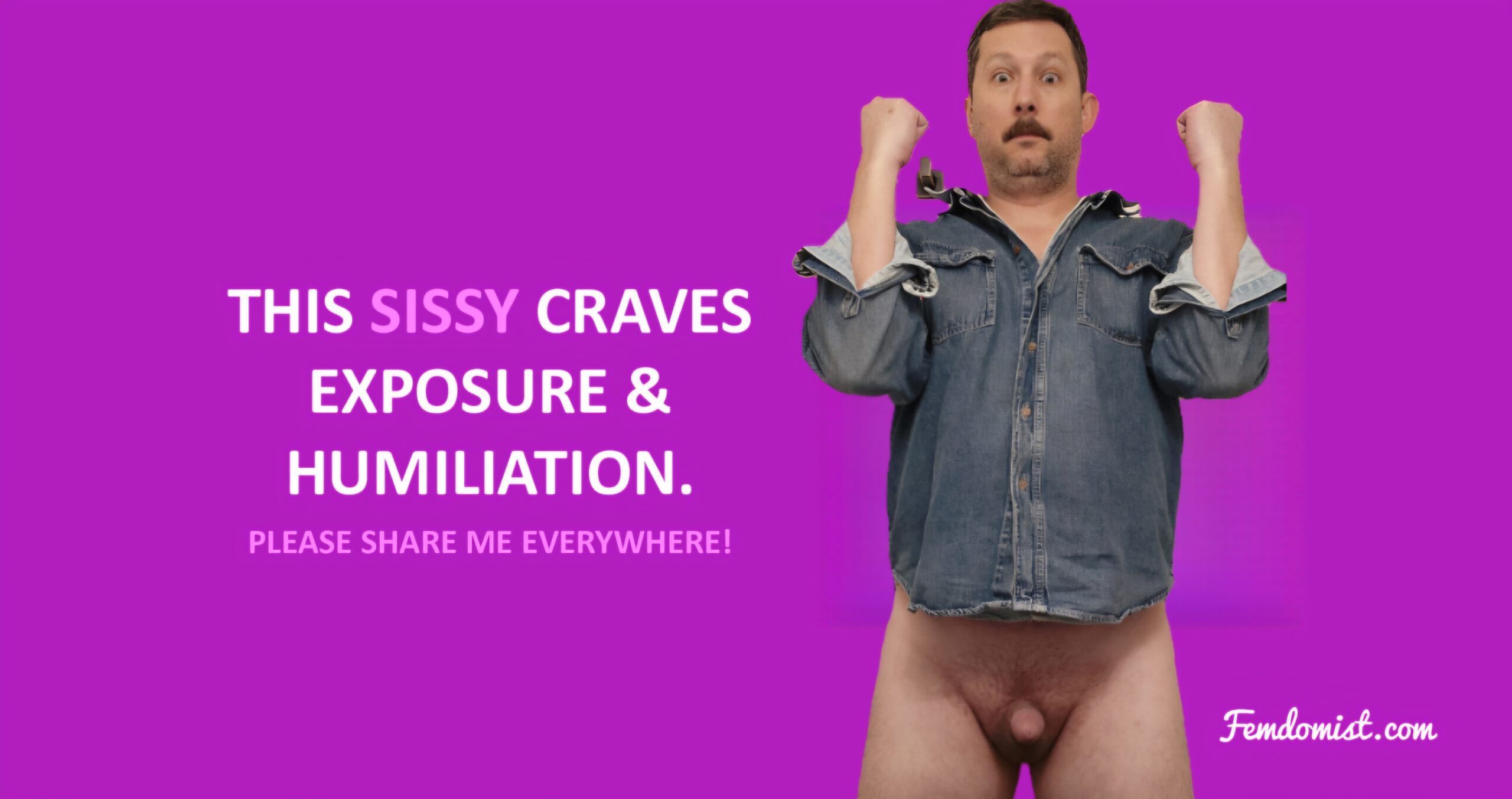 Microdick sissy exposed